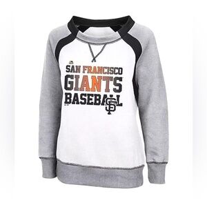 Majestic San Francisco Giants MLB Baseball Sweater Sweatshirt Women’s Sz: M